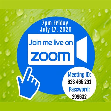 zoom meeting invitation